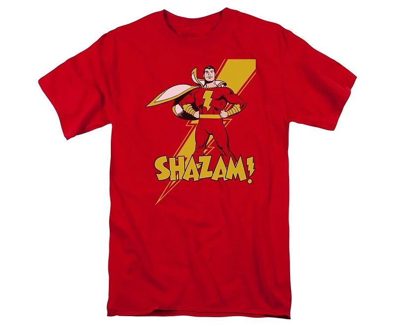 Dc Shazam Big & Tall Comics Short Sleeve Adult Tee / T-Shirt