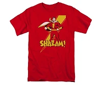 Dc Shazam Big & Tall Comics Short Sleeve Adult Tee / T-Shirt