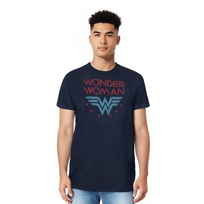 Dc Wonder Woman Big & Tall Comics Stars Short Sleeve Adult Tee / T-Shirt