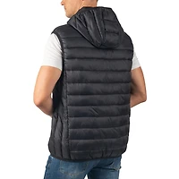 Alpine Swiss Gage Mens Hooded Puffer Vest Down Alternative Packable Jacket