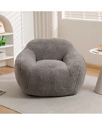Giant Bean Bag Chair for Adults, Comfy Beanbag Couch with Armrests Living Room & Bedroom-The Pop Home