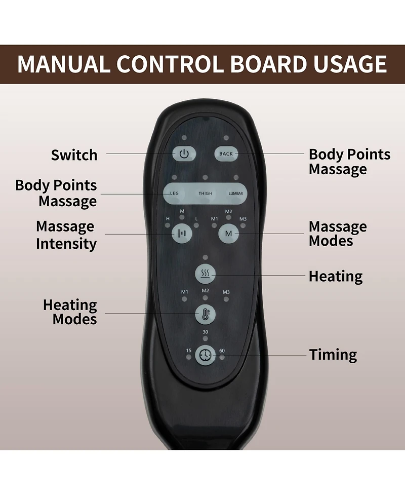 Up to 350 Lbs Power Lift Recliner Chair Heavy Duty Motion Mechanism with 8-Point Vibration Massage and Lumbar Heating, Usb and Type-c Ports