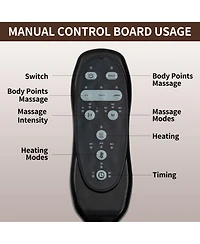 Up to 350 Lbs Power Lift Recliner Chair Heavy Duty Motion Mechanism with 8-Point Vibration Massage and Lumbar Heating, Usb and Type-c Ports