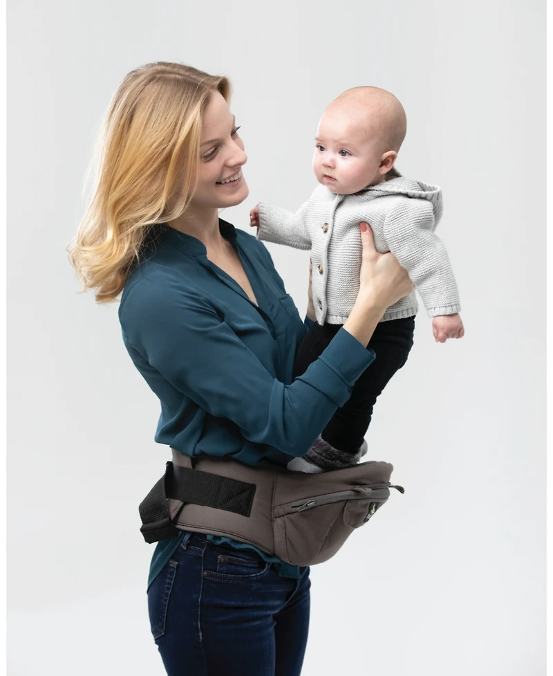 Abiie Huggs Hip Seat Baby Carrier With Patented Hipbelt