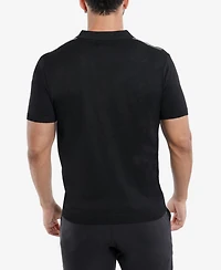 Spring + Mercer Men's Stripe Polo Sweater