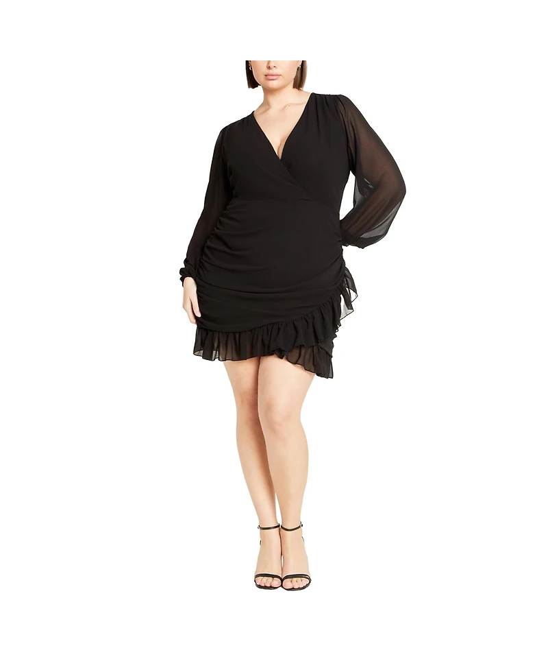 City Chic Plus Kitty Dress