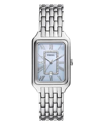 Fossil Women's Raquel Three-Hand Date Stainless Steel Watch