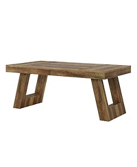 Tribesigns 63 Inches Wood Executive Desk, Large Home Office Desk with Double Pedestal, Industrial Computer Desk Study Writing Table