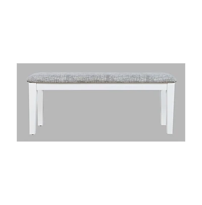 Jofran Urban Icon Contemporary 45" Upholstered Dining Bench