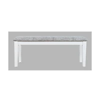Jofran Urban Icon Contemporary 45" Upholstered Dining Bench