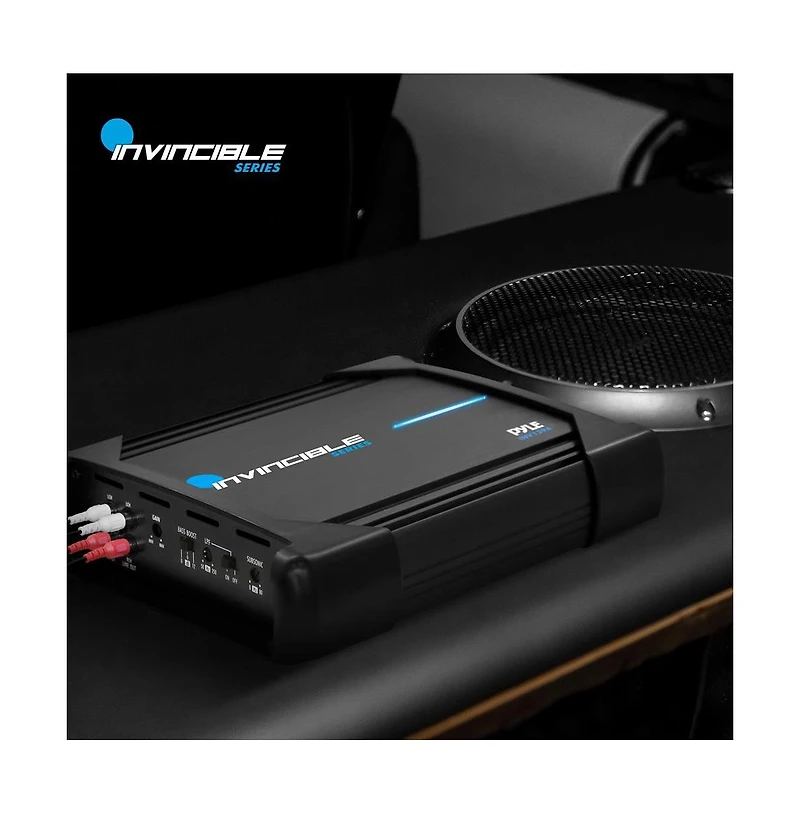 Pyle Mono-Block Mosfet Amplifier, 2000W Max, Invincible Series