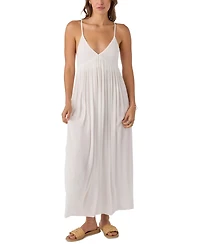 O'Neill Women's Saltwater Solids Mel V-Neck Maxi Dress
