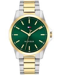 Tommy Hilfiger Men's Quartz Two-Tone Stainless-Steel Bracelet Watch