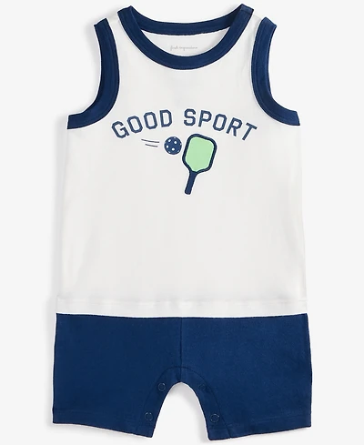 Baby Boys Good Sport Graphic Sunsuit, Exclusively at Macy's