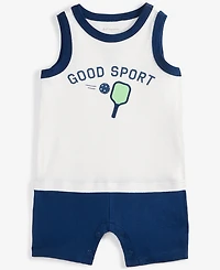 Baby Boys Good Sport Graphic Sunsuit, Exclusively at Macy's