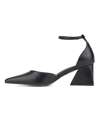 Women's Vicki Ankle Strap Pointed Toe Heel