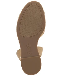 Jessica Simpson Women's Kamindi Ankle-Strap Platform Wedge Sandals