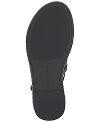 Lucky Brand Women's Korina Embellished Strappy Gladiator Flat Sandals