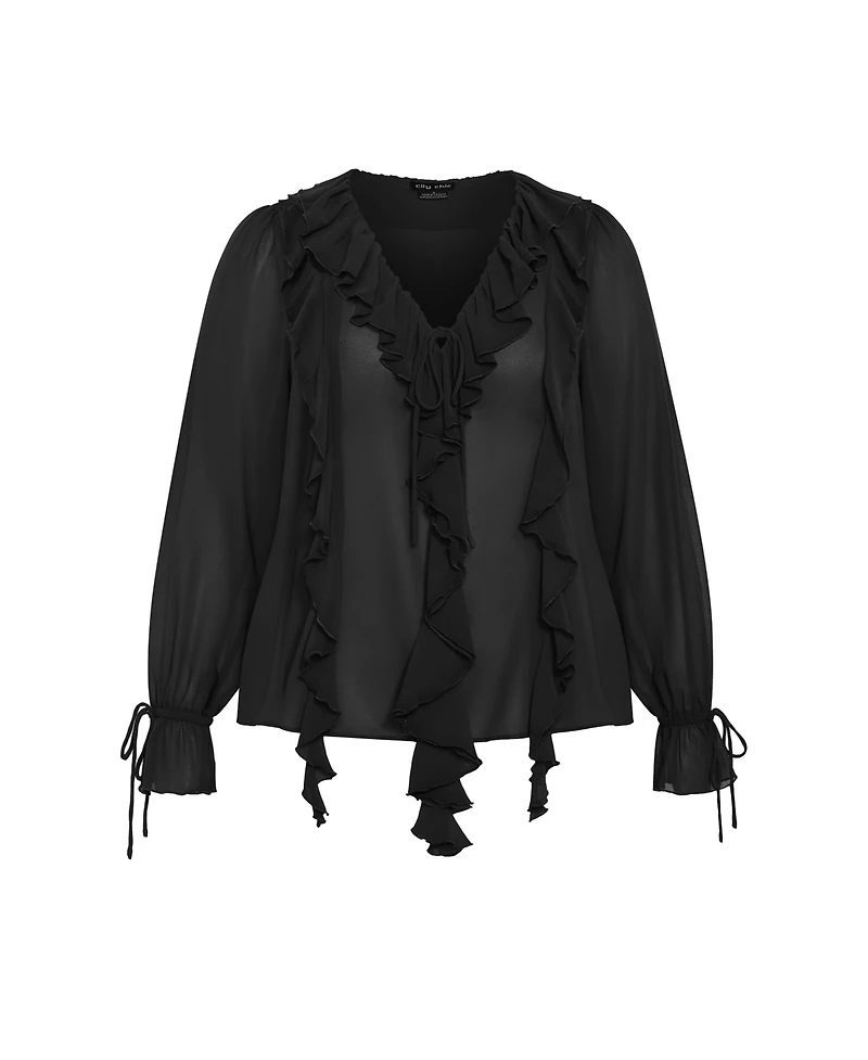 City Chic Plus Felix Top