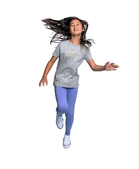 Mightly Girls Fair Trade Organic Cotton Graphic Short Sleeve T-Shirt 2-pack