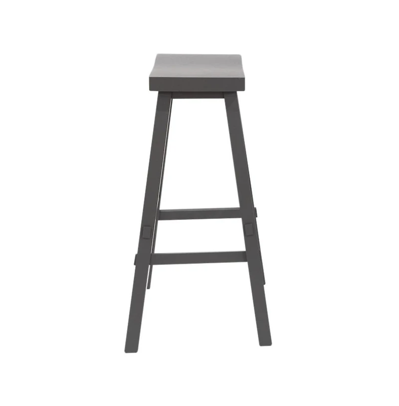 Liberty Furniture 30 Inch Sawhorse Stool- Gray