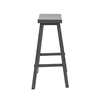 Liberty Furniture 30 Inch Sawhorse Stool- Gray