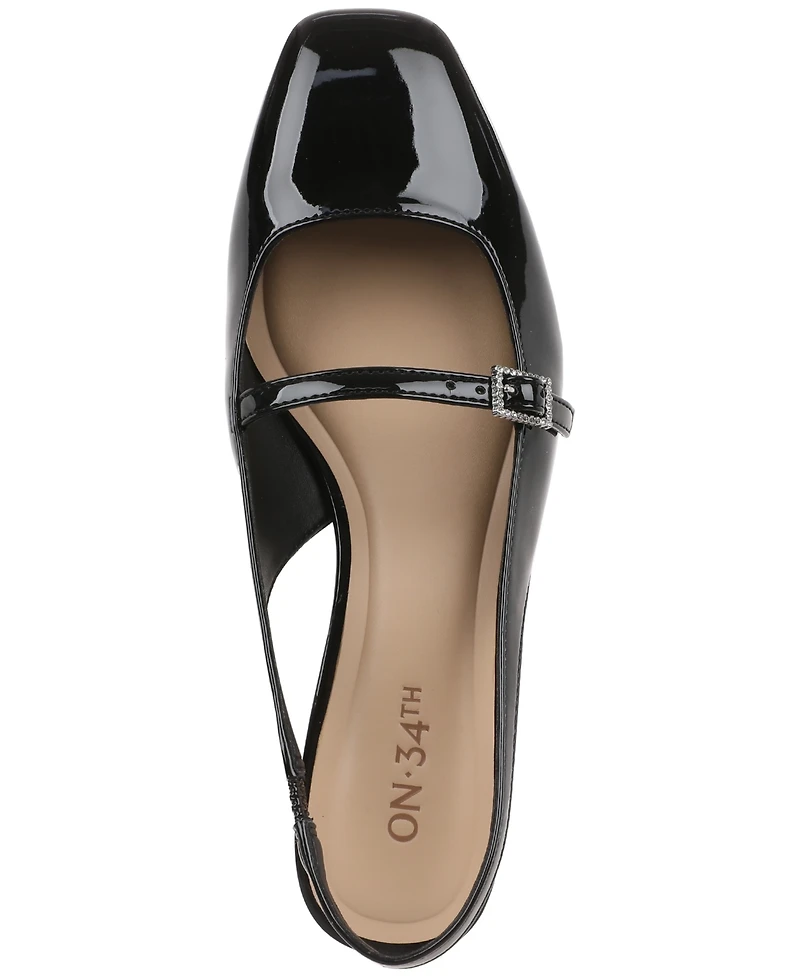On 34th Women's Ameliaa Buckled Slingback Pumps, Created for Macy's