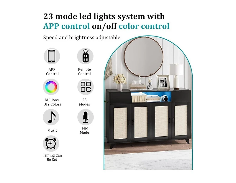 gaomon Sideboard Buffet Cabinet