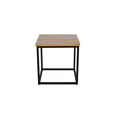 Jofran Ames Solid Wood Modern End Table