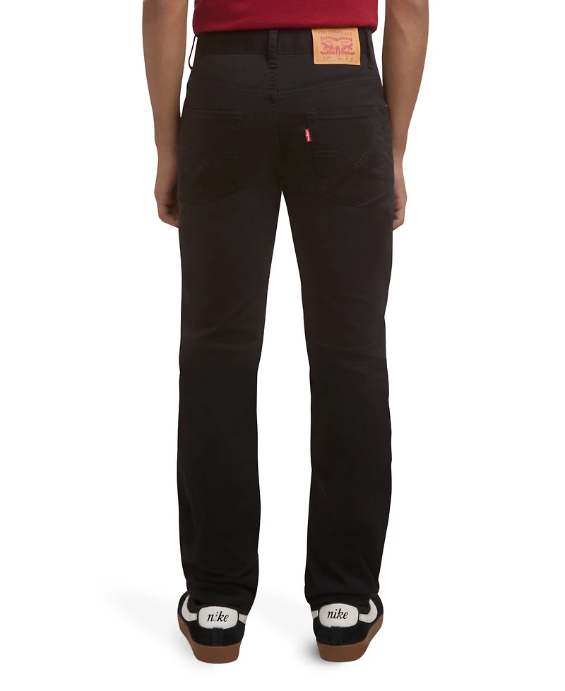 Levi's Big Boys 511 Slim Fit 5-Pocket Sueded Pants