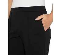 Liverpool Los Angeles Petite Pull-On Wide-Leg Pants