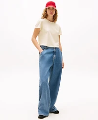 Tommy Hilfiger X Sofia Richie Grainge Women's Wide-Leg Jeans