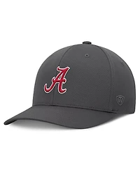 Top of the World Men's Charcoal Alabama Crimson Tide Reflex Logo Flex Hat