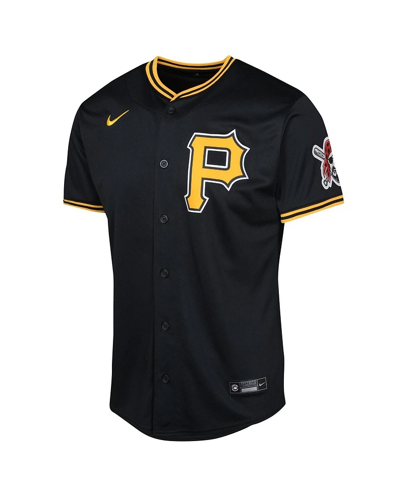 Nike Big Boys and Girls Black Pittsburgh Pirates Alternate Limited Jersey