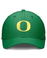 Nike Men's Green Oregon Ducks 2024 On-Field Swoosh Flex Hat