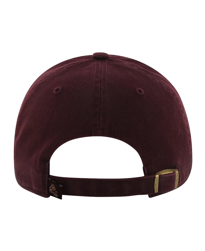 '47 Brand Men's Maroon Arizona State Sun Devils Vintage Clean Up Adjustable Hat