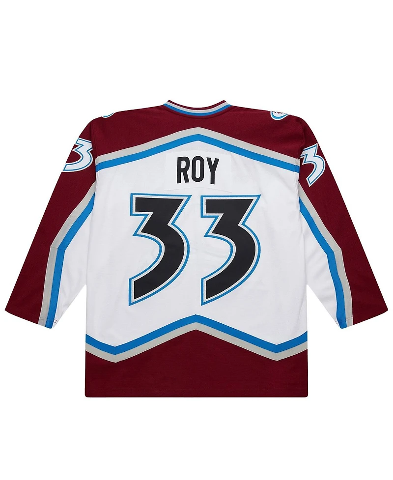 Mitchell & Ness Men's Patrick Roy White Colorado Avalanche 2000-01 Power Play Jersey