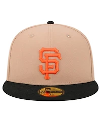 New Era Men's Khaki San Francisco Giants 59FIFTY Fitted Hat