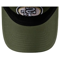 New Era Men's Olive San Francisco 49ers Main 9TWENTY Adjustable Hat