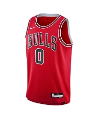 Outerstuff Big Boys and Girls Coby White Red Chicago Bulls Swingman Jersey - Icon Edition