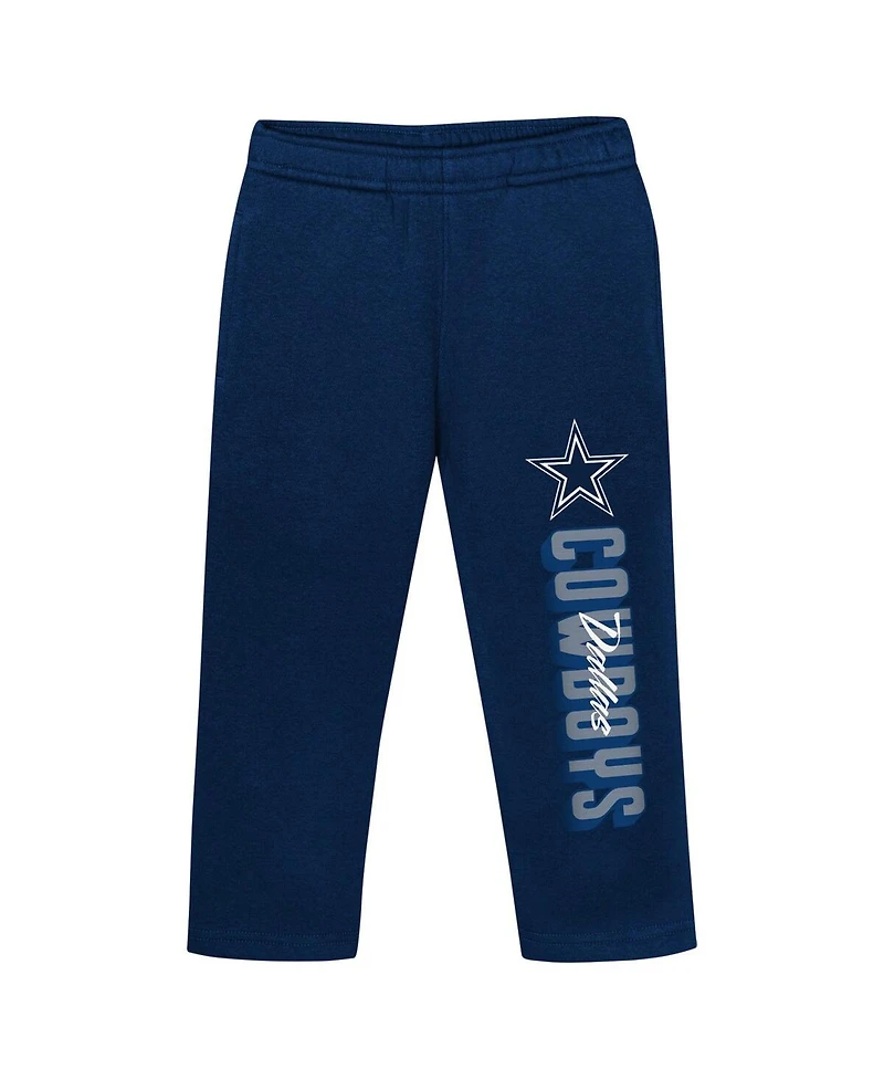 Outerstuff Toddler Dallas Cowboys Coin Toss Pullover Fleece Hoodie Pants Set