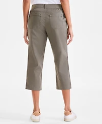 Style & Co Petite Mid-Rise Comfort Waist Capri Pants, Exclusively at Macy's