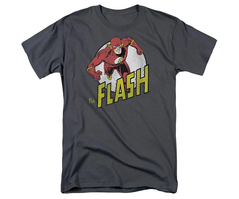Dc Flash Mens Comics Run Short Sleeve Adult Tee / T-Shirt