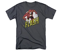 Dc Flash Mens Comics Run Short Sleeve Adult Tee / T-Shirt