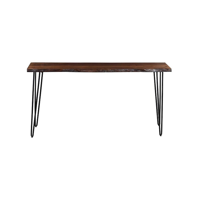 Jofran Nature's Edge Solid Acacia Counter Height Sofa Dining Table