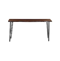 Jofran Nature's Edge Solid Acacia Counter Height Sofa Dining Table