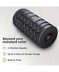 LifePro 4-Speed Vibrating Foam Roller for Muscle Recovery, Trigger Point Therapy, and Physical Therapy Exercises