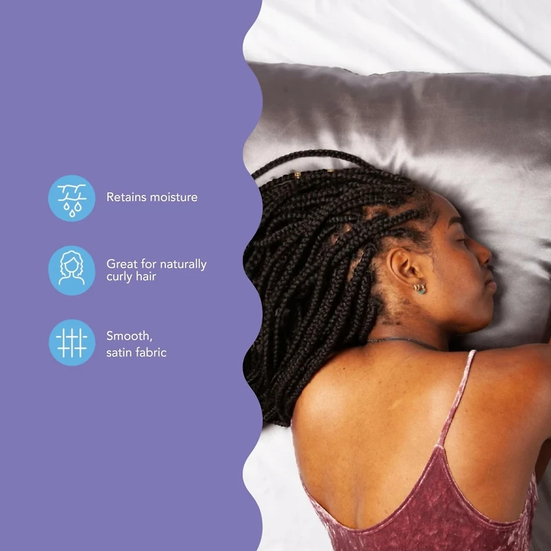 Turbie Twist Satin Pillowcase - 2 Pack