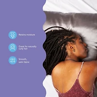 Turbie Twist Satin Pillowcase - 2 Pack