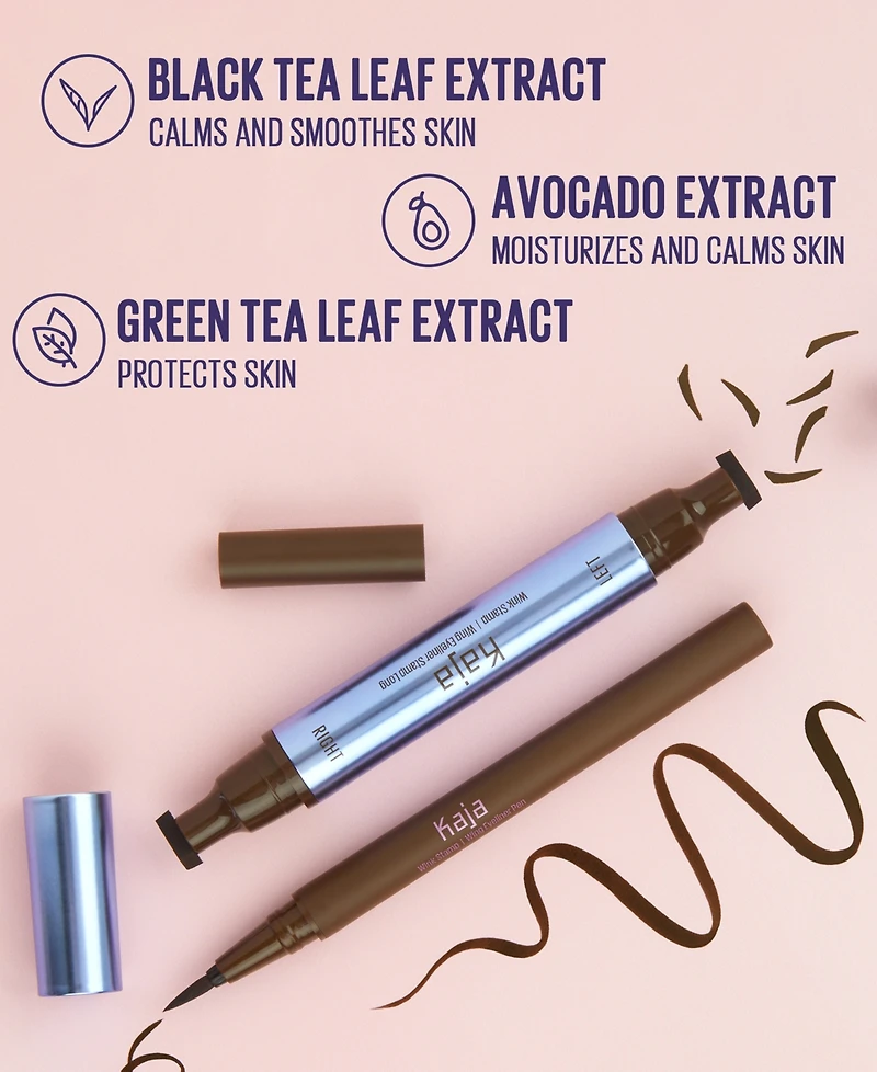 Kaja Wink Stamp Long Waterproof Wing Eyeliner & Pen